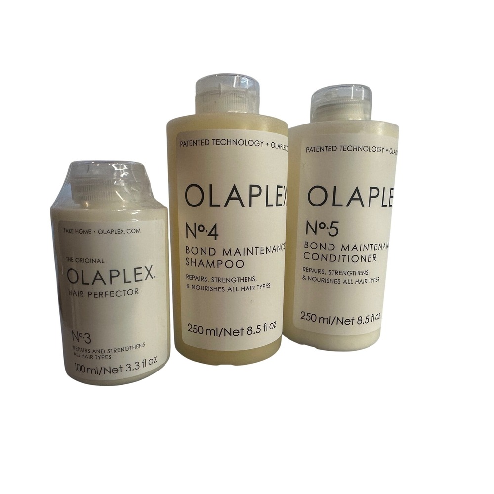 Olaplex No 3 4 5 Bond Maintenance System Set Shampoo Conditioner Hair Perfector